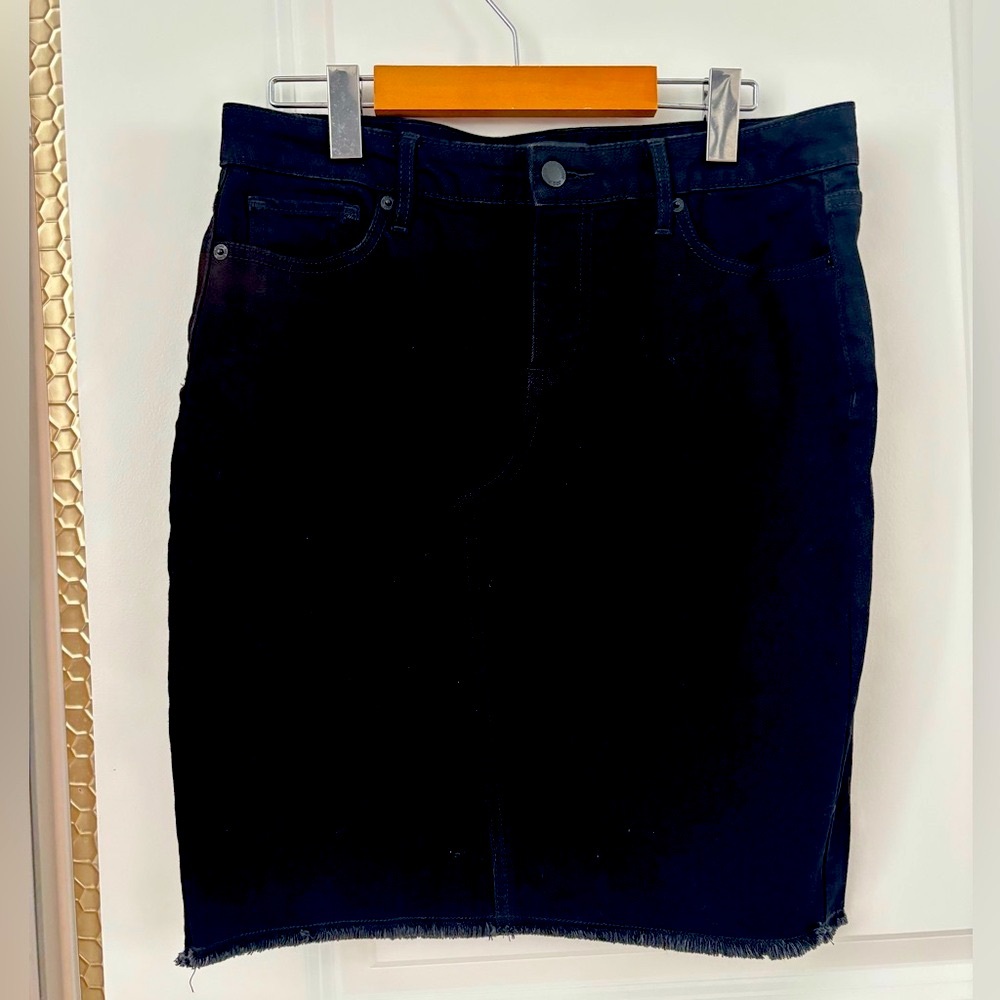 Joe Fresh Black Denim skirt